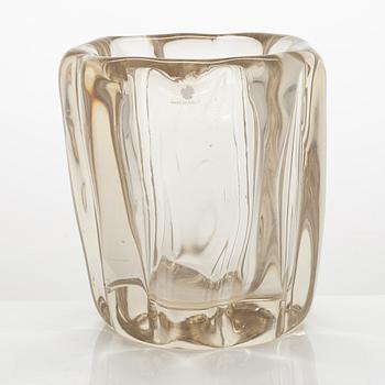 Tapio Wirkkala, a vase glass, 'Kalvolan kanto', signed Tapio Wirkkala - 3241.