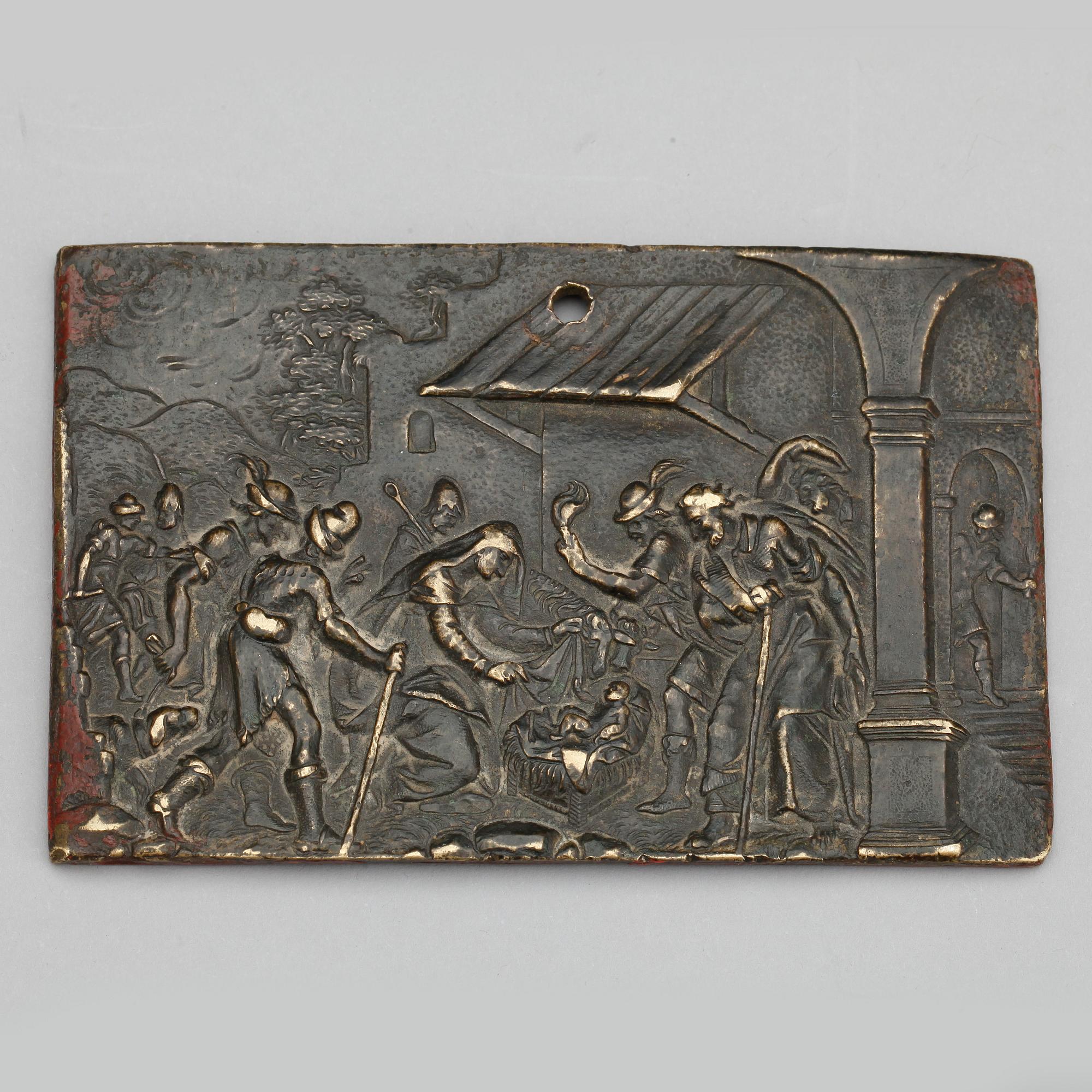 RELIEF, brons, 1600/1700-tal.