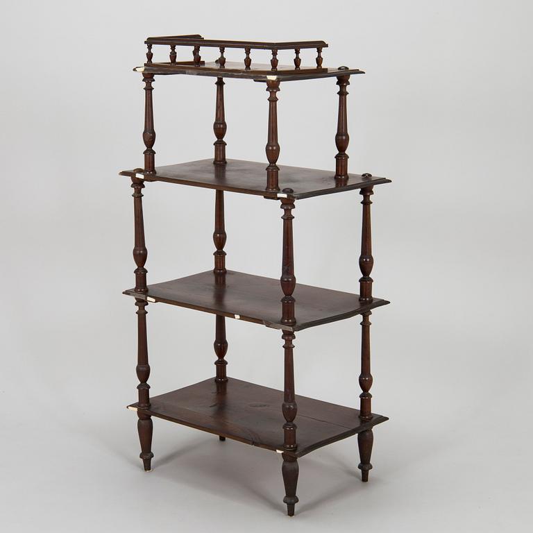 A late 19th-century Étagère.