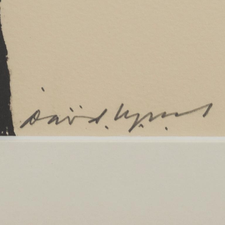 DAVID LYNCH, lithograph signed and numbered 397/414.