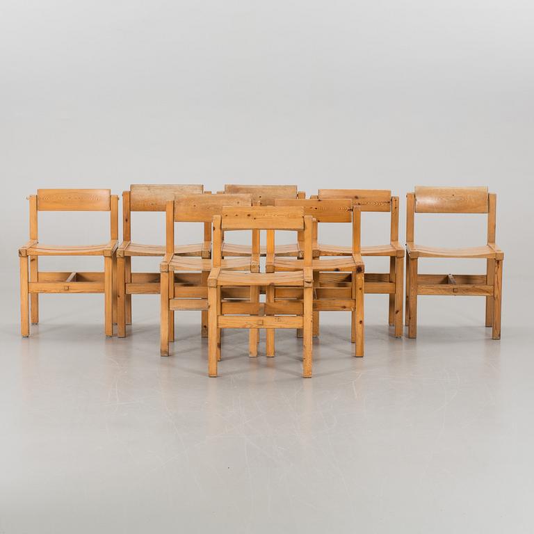 4+4 EDVIN HELSETH CHAIRS.