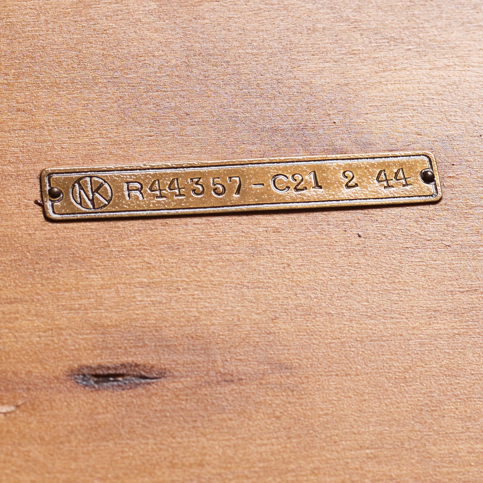 Nordiska Kompaniet, a pair of Swedish Modern "Anette" bedside tables, Sweden 1944.