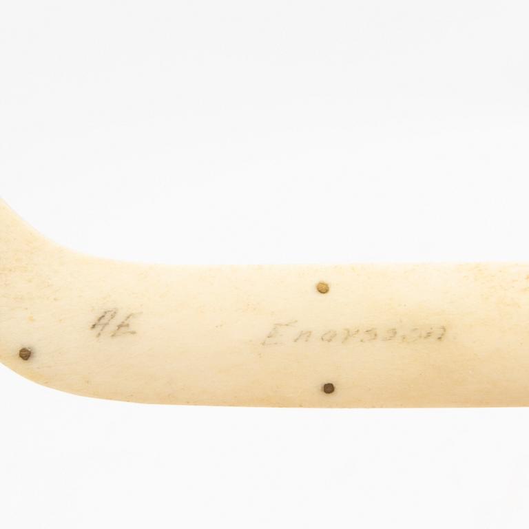 Anton Enarsson signed reindeer knife.