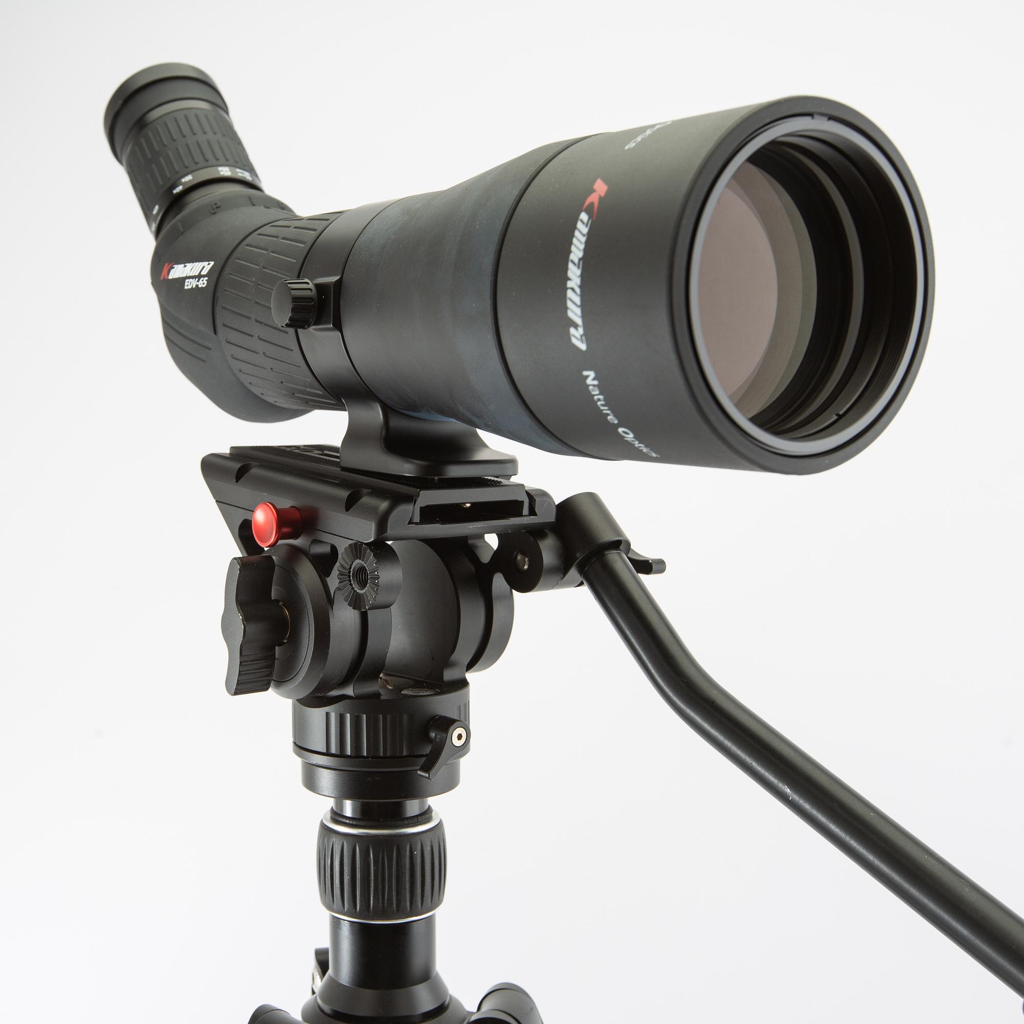 Spotting scope with tripod Kamakura EDV-65 Japan.