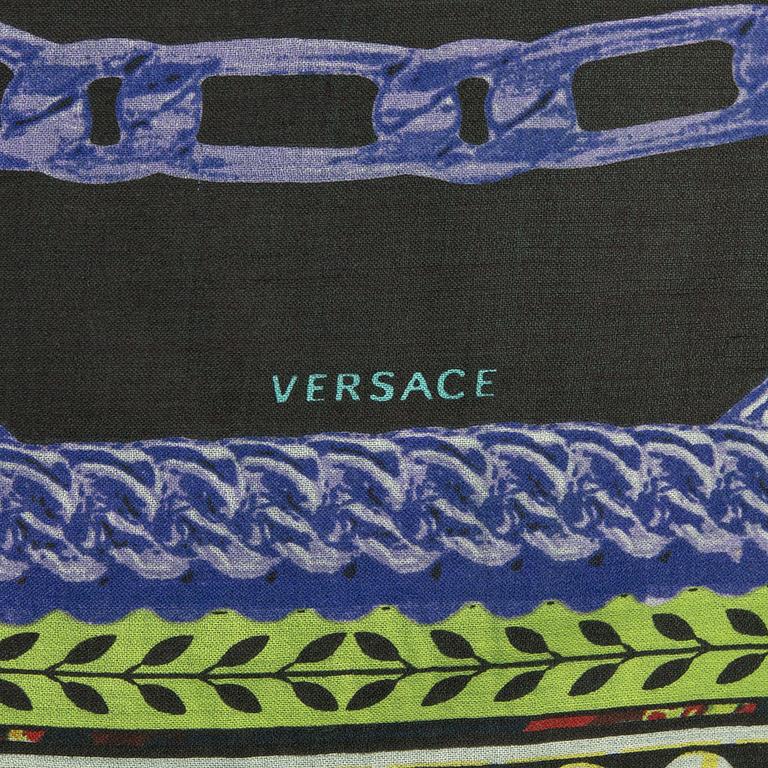 A shawl by VERSACE.