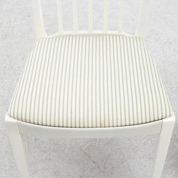 Carl Malmsten, chairs, 4 pcs, "Herrgården", Bodafors, 1961.