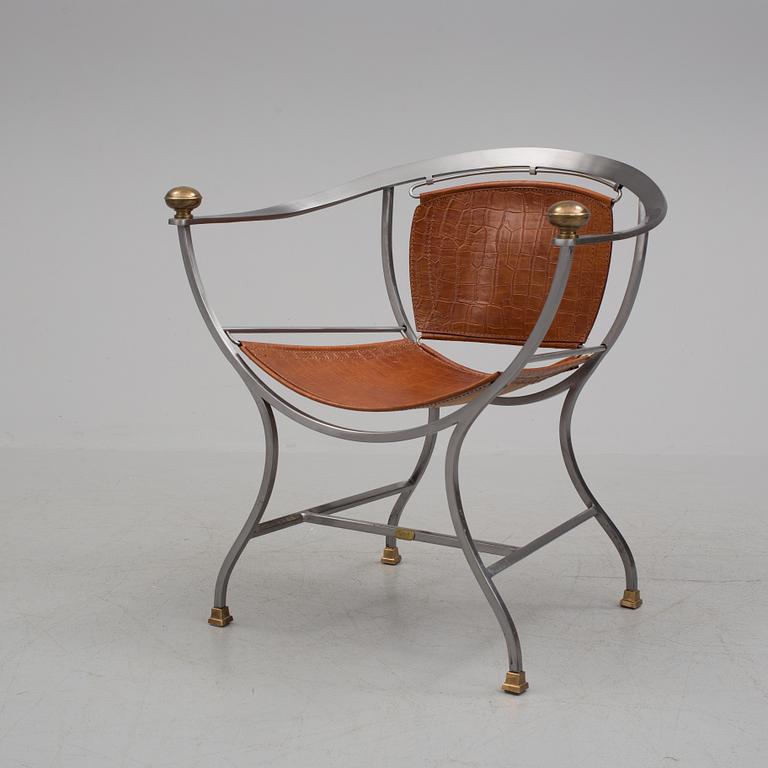 ALBERTO ORLANDI, karmstol, "Pompeii", Italien, sent 1900-tal.