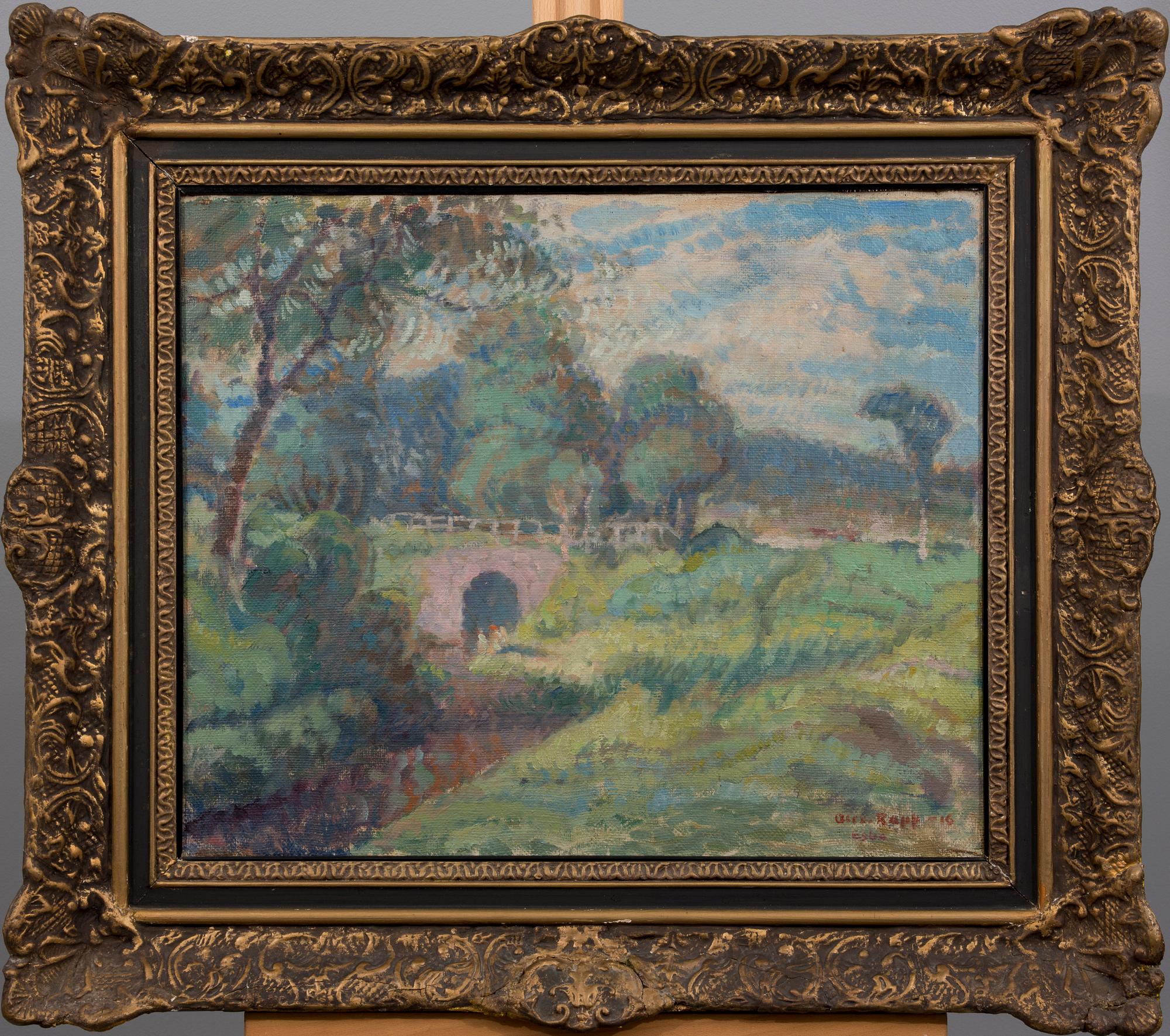 ALEX RAPP, olja på duk, signerad och daterad Esbo -16.