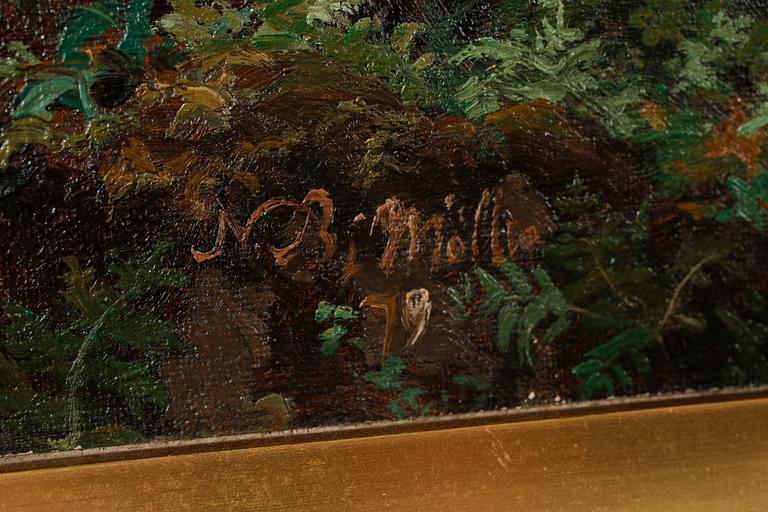 NILS BJÖRNSON MÖLLER, olja på dubblerad duk, signerad och daterad -79.