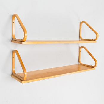 Alvar Aalto,  Two mid 20th Century '112B' shelves for Artek.