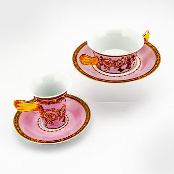 versace, a 31 pcs "Le jardin de Versace" from Rosenthal Germany.