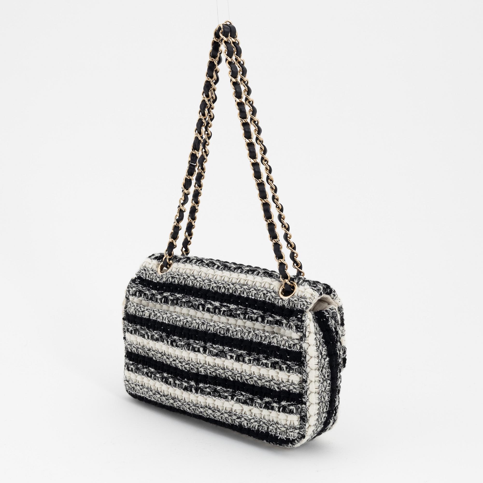 Chanel, a textile 'Flap Bag', 2019.
