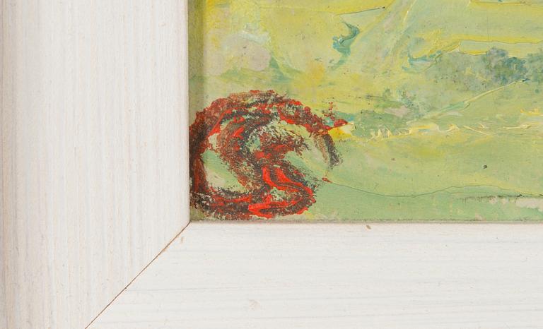 Sigrid Schauman, Garden view.