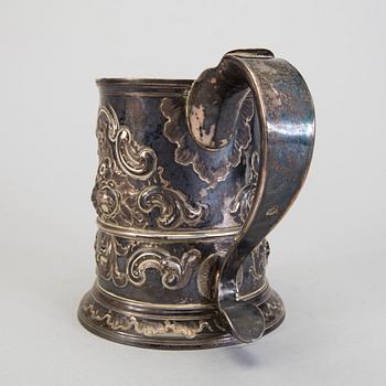 STOP, silver, London, England, 1802. Vikt 585 g.