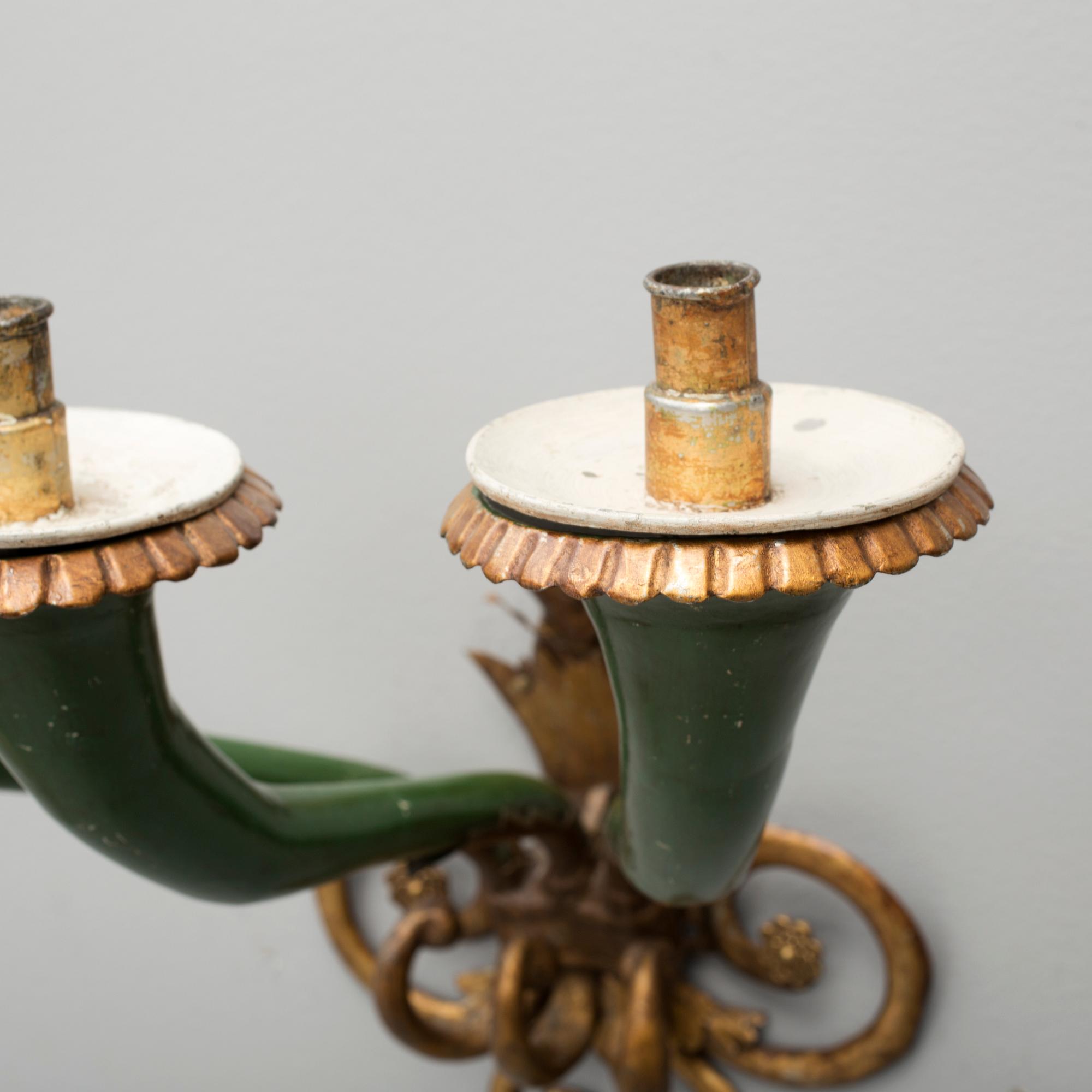 VÄGGAPPLIQUER, ett par, 1800-tal.
