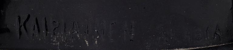 BIRGER KAIPIAINEN, KERAMIIKKARELIEFI. Kuovi. Sign. Kaipiainen. 1950-luku.