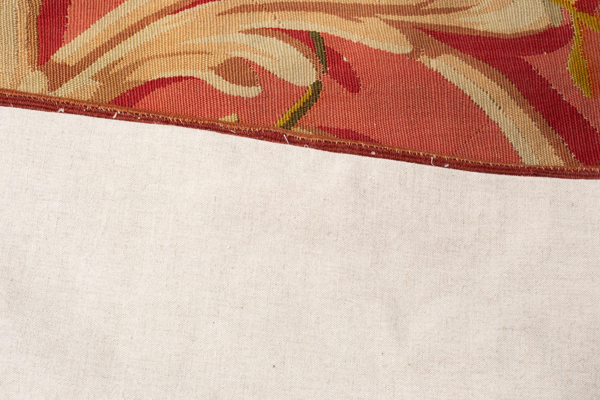 A carpet, tapestry weave, ca 625 x 431,5 cm, Aubusson the middle of the 19th century - around 1900, France.