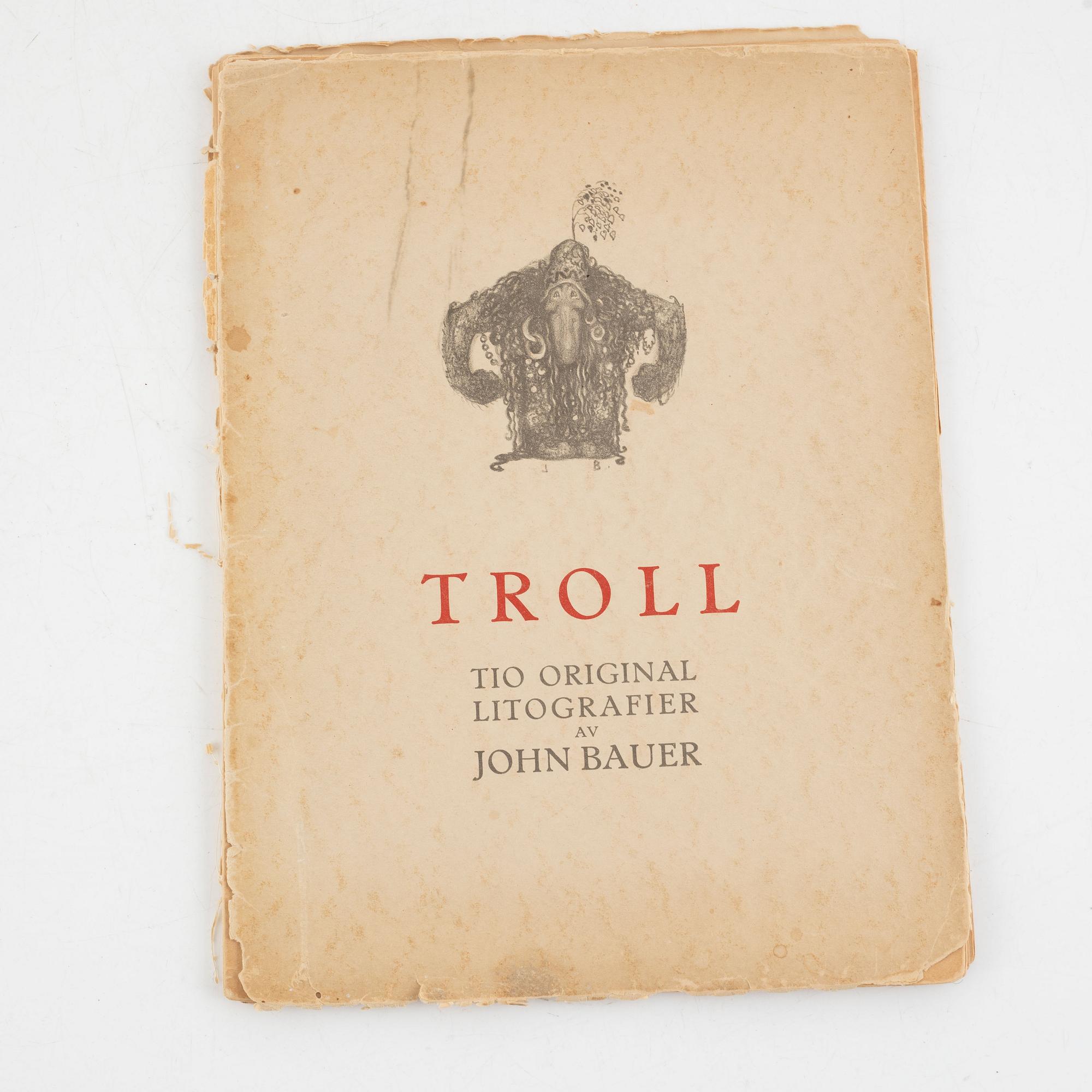 John Bauer, "Julafton".