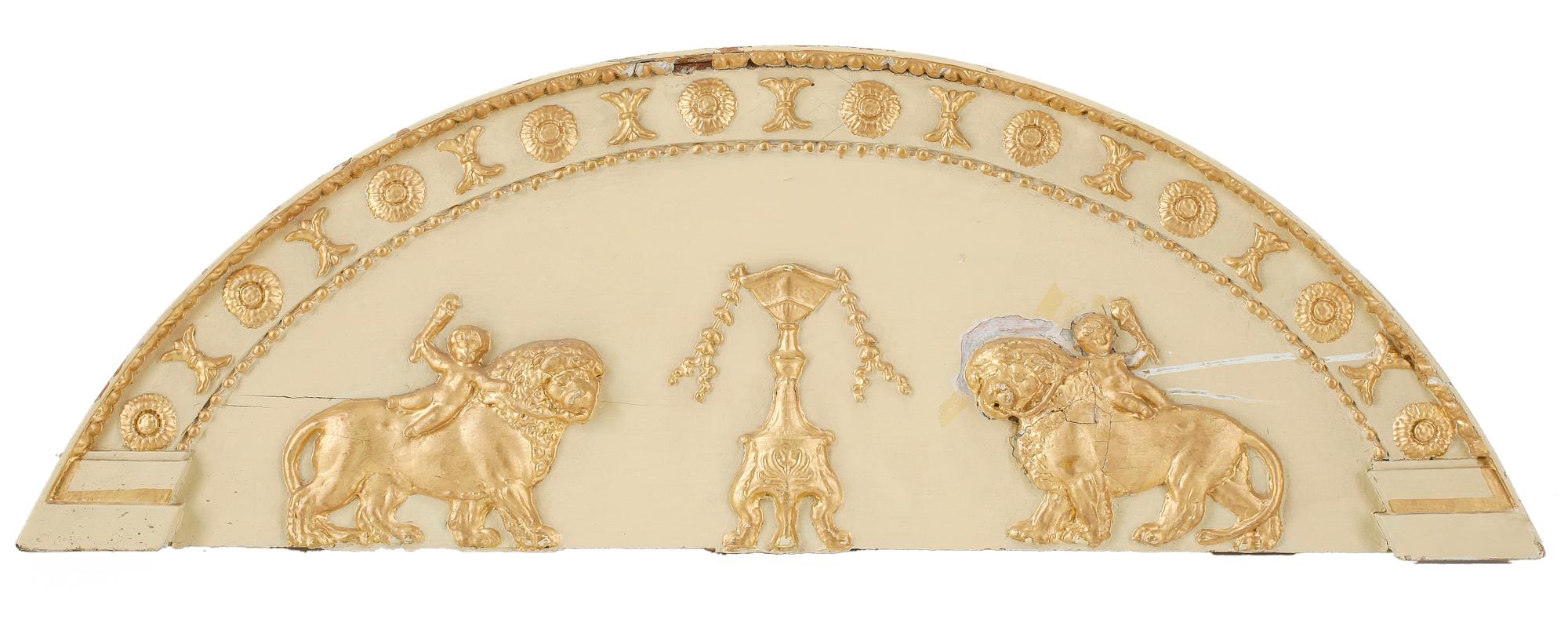 ÖVERSTYCKE, gustavianskt, 1800-talets början.