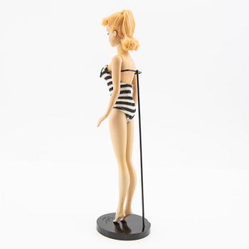 Barbie, docka, vintage "Nr. 3, Ponytail", Mattel 1960.