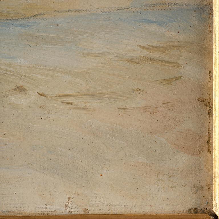 Hedvig Skarstedt, Båtar vid Skagens strand.