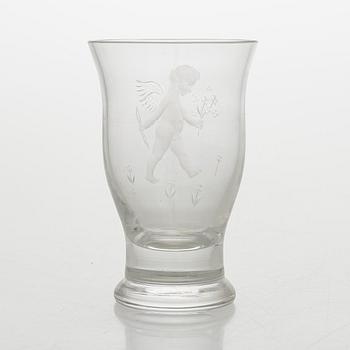 Tapio Wirkkala & Theodor Käppi, A late 1940s vase, signed TW - Th.K. Iittala.