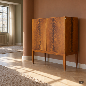 Josef Frank, Cabinet, “Skjortskåpet”, model 792, Firma Svenskt Tenn, second half of the 20th century.
