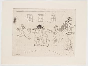 MARC CHAGALL, 71 st etsningar ur upplagan om 285 exemplar på Arches/MBM/J. Perrigot-papper, 1923-1948.