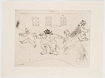 Marc Chagall, MARC CHAGALL, 71 etchings from the edition of 285 examples on Arches/MBM/J. Perrigot paper, 1923-1948.