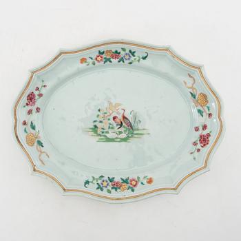 Service pieces 5 pcs China 18th century porcelain.