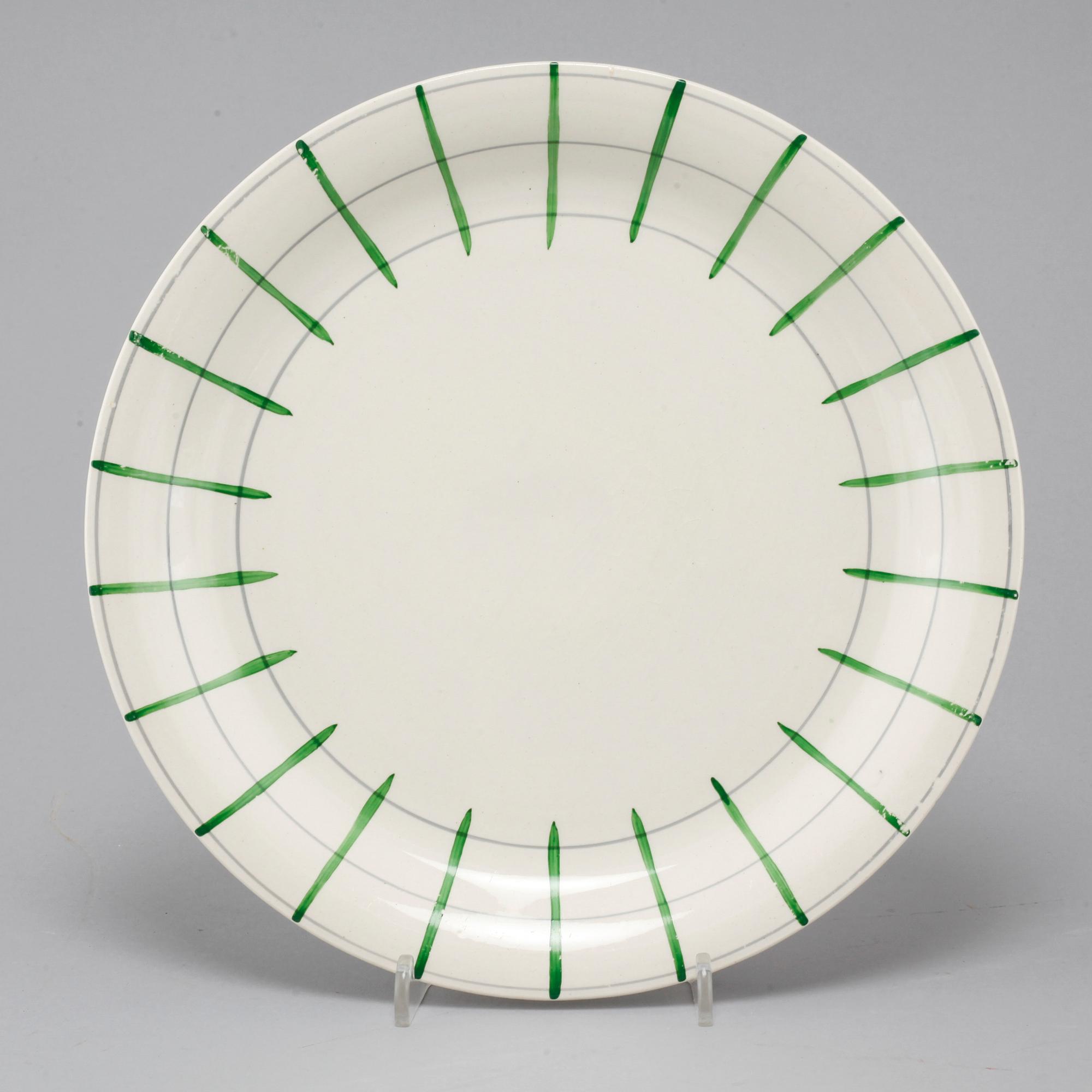 An earthenware tableware set of 62 pcs, 'Spaljé', designed by Wilhelm Kåge for Gustavsberg, around mid 20th century.