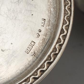 PARTI SILVER, 9 delar, 1900-tal. Vikt 575 g.