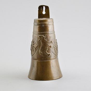KAMEL/JAKKLOCKA, brons, Tibet, omkring år 1900.