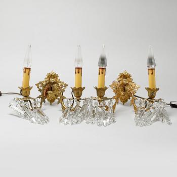 A pair of sconces, second half of the 19th century.