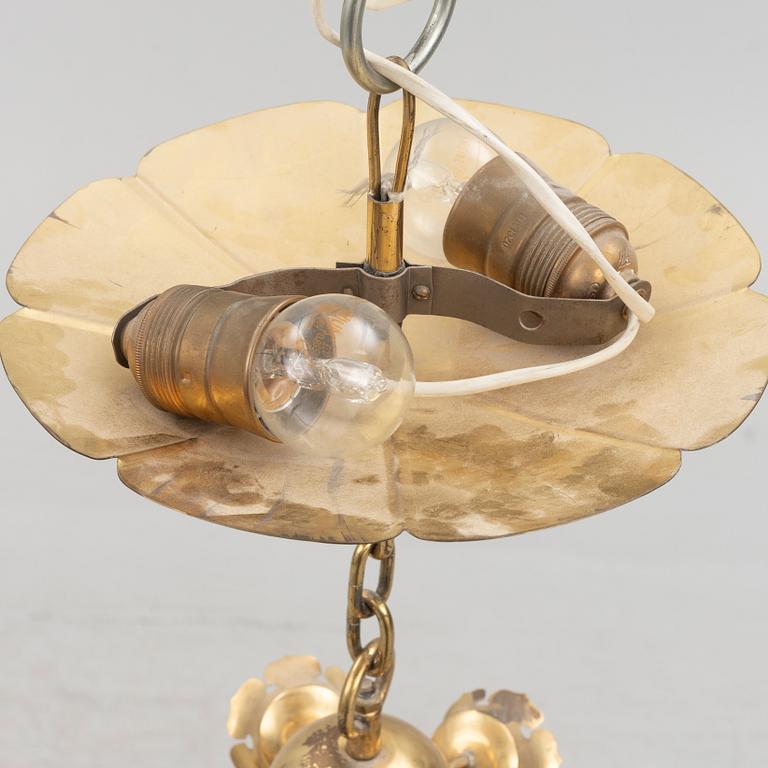 A chandelier, possibly Firma Lars Holmström, Arvika.