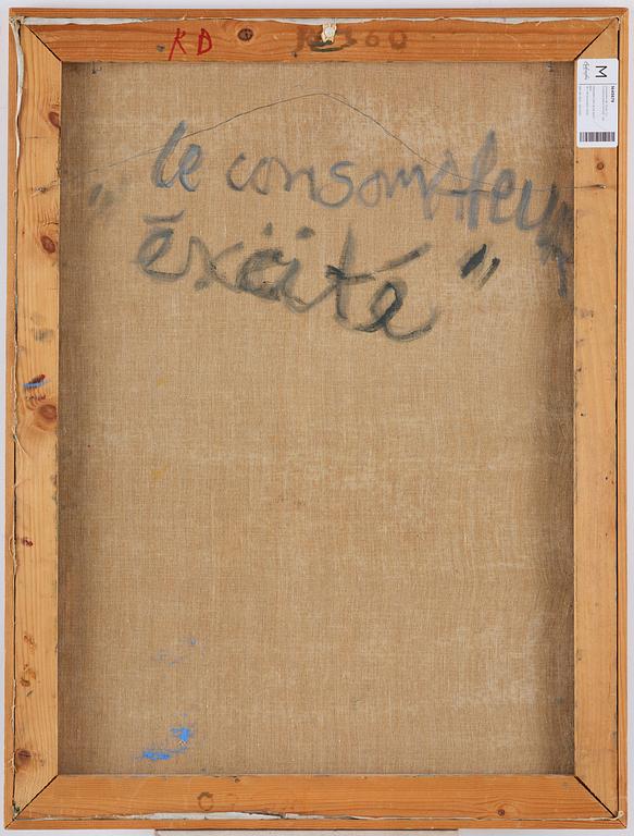 Jacqueline de Jong, ”Le Consommateur Excité”.