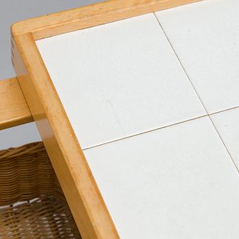 Alvar Aalto, serveringsvagn, modell 900, Artek, Finland, 1970-tal.