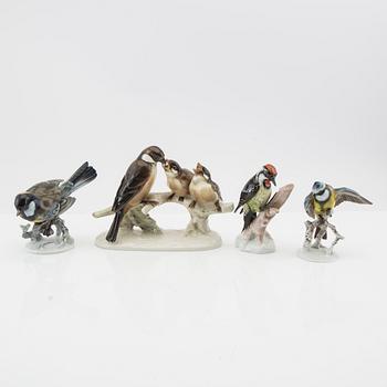 Figurines 4 pcs including TH Heidnreich Rosenthal/Hutschenreuther Germany mid-20th century porcelain.