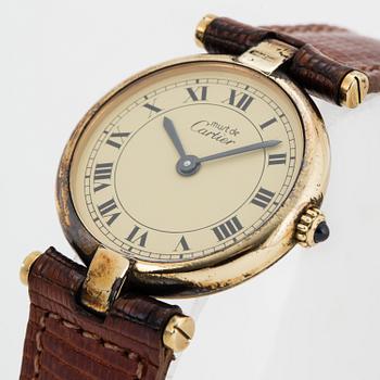 CARTIER, wristwatch, 24 mm.