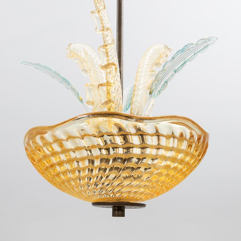 Orrefors, Taklampa, Swedish Modern, Orrefors, 1940-/1950-tal.