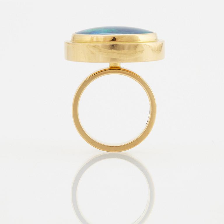 SIGURD PERSSON, Ring med opal.