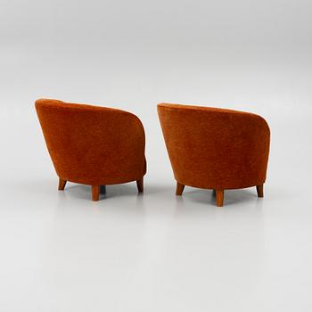 Fåtöljer, ett par, Swedish Modern, 1930-tal.