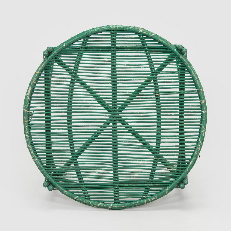 Aino Aalto, Puutarhapöytä, malli 3565, Artekin piirustuskonttori, 1950-luvun alku.