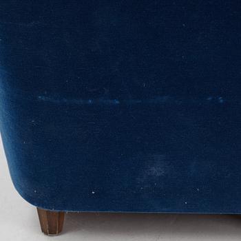 Josef Frank, a model 336 lounge chair for Firma Svenskt Tenn.