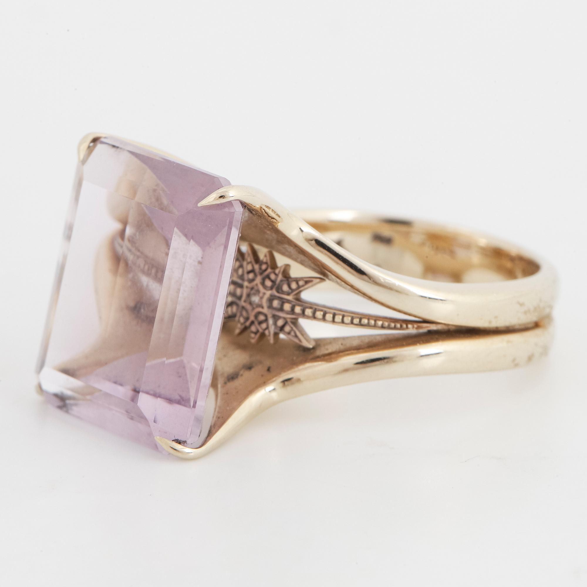 RING, H. Stern, med ametist.