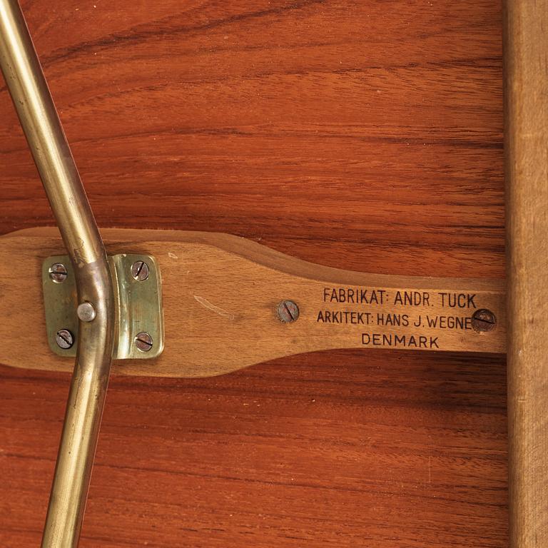 Hans J. Wegner, matbord med klaffar, Andreas Tuck, Danmark 1950-60-tal.
