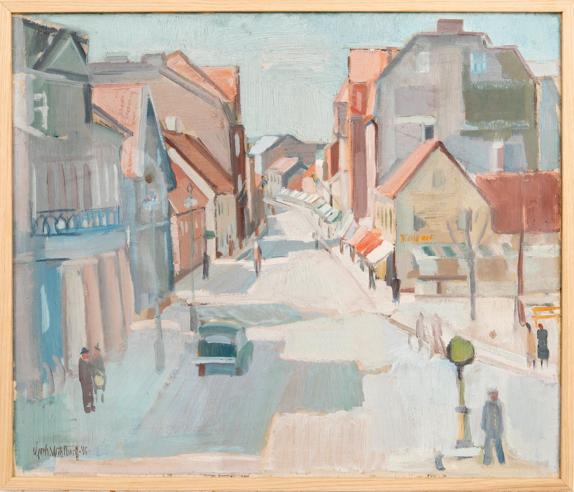 Gerhard Wihlborg, "St Östergatan, Ystad".