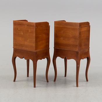 A pair of 'Sandbro' bedside tables from IKEA.