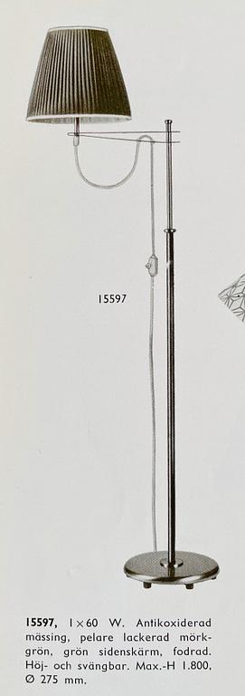 Harald Notini, golvlampa, modell "15597", Arvid Böhlmarks Lampfabrik, 1950-tal.