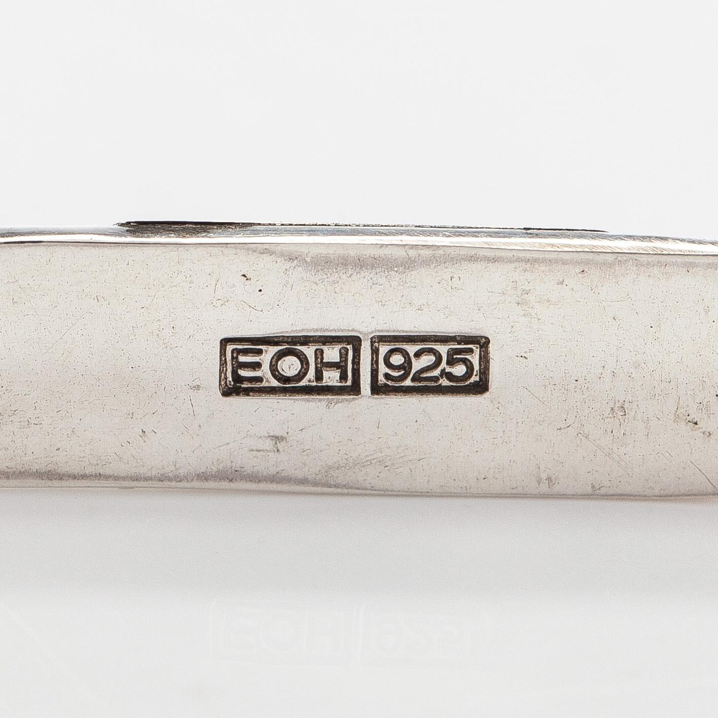 Pekka Piekäinen, necklace, bracelet and brooch, silver, Platinoro, Turku 2000 - 2009.